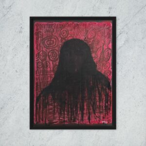 Suffering #2 - Framed canvas