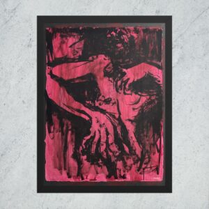 Suffering #1 - Framed poster