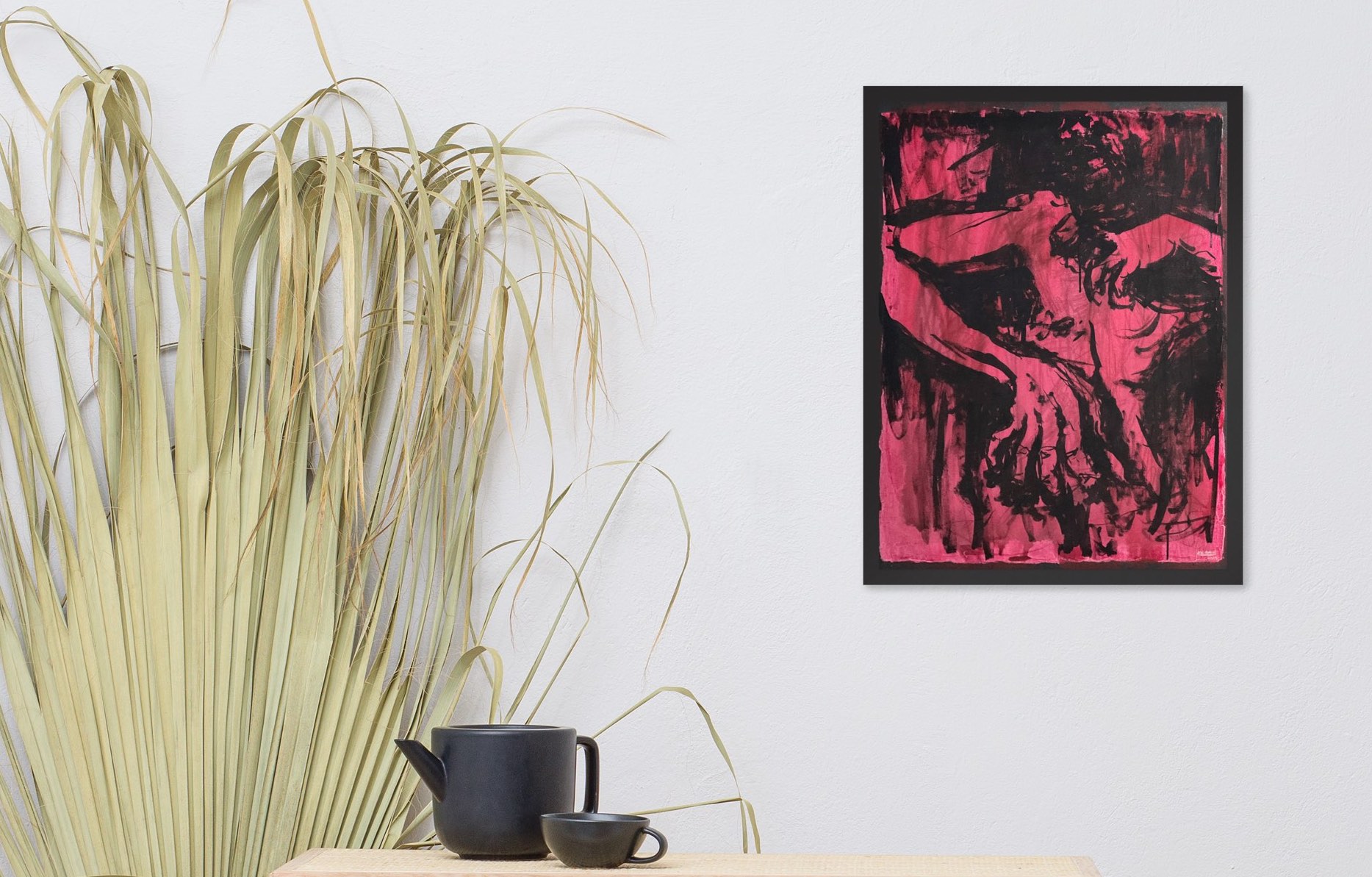 How to Make Abstract Art the Focal Point of Your Room